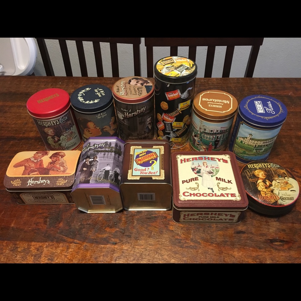 Hershey’s tins